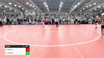 182 lbs Consi Of 8 #2 - Ashton Hanan, MN vs Cory Cannan, FL