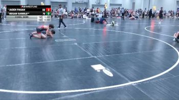 105 lbs Cons. Semi - Jaden Pagan, Mighty Warriors vs Regan Gamble**, Precision Wrestling
