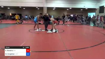 170 kg Final - Aiden Bowers, Christian Brothers High School Wrestling vs Matthew Singleton, Compound