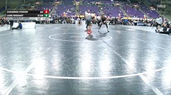 141 lbs Semis (4 Team) - Lane Wishart, St. Thomas University vs Channing Porter, Arizona Christian University
