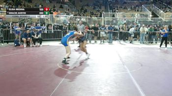 135 lbs Cons. Round 2 - Gracie Austin, Charlotte Hs vs Elisa Medina, Tohopekaliga
