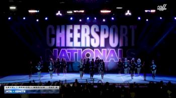 ATA - Ignite [2026 L1 Senior - Medium Day 2] 2026 CHEERSPORT National All Star Cheerleading Championship