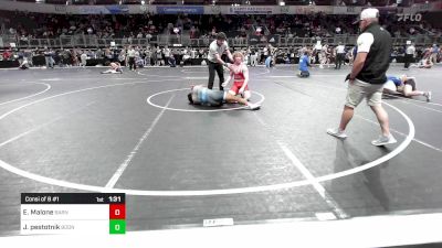 192 lbs Consi Of 8 #1 - Easton Malone, Barnsdall Youth Wrestling vs Joseph Pestotnik, Boone Hs