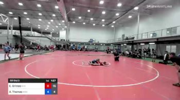 72 lbs Rr Rnd 5 - Emma Grimes, Wyoming Seminary vs Alexa Thomas, Midwest Black Mambas Team 2