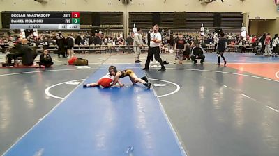 57 lbs Rr Rnd 3 - Declan Anastasoff, Smitty's Barn Red - ESC vs Daniel Molinski, Falcons Wrestling Club - ESC