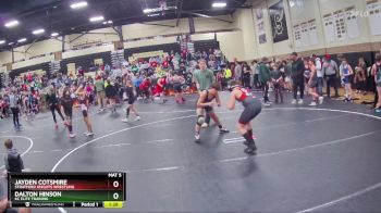 125 lbs Round 1 - Jayden Cotsmire, Stratford Knights Wrestling vs Dalton Hinson, Kc Elite Training