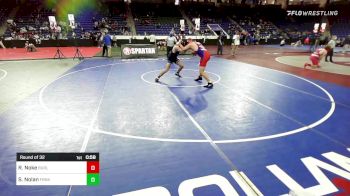 195 lbs Round Of 32 - Ronan Noke, Burlington vs Sheridan Nolan, Franklin