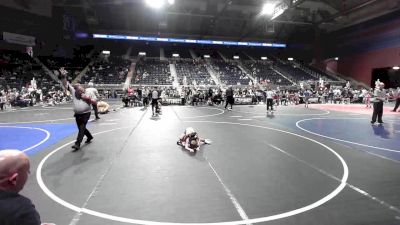 49 lbs 5th Place - Bowie Culotta, Black Fox Wrestling Academy vs Bridger Jorgensen, Sheridan WC