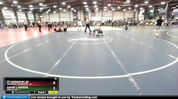 100 lbs Rd# 5- 3:45pm Friday Final Pool - Ty Satiacum Jr, Agression Legionaries vs Gavin Landers, Iowa Black