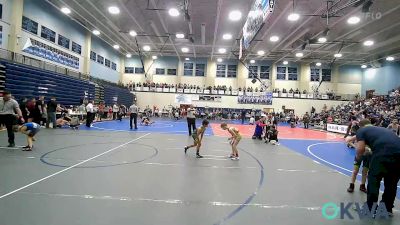 75 lbs Round Of 16 - Ryder Padgett, Team Tulsa Wrestling Club vs Cael Hoover, Springdale Youth Wrestling Club