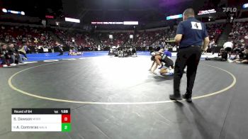 132 lbs Round Of 64 - Shea Dawson, Morro Bay vs Aaron Contreras, Walnut