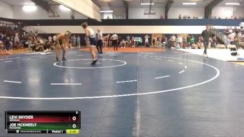 149 lbs Cons. Round 5 - Levi Snyder, Messiah vs Joe McKneely, McDaniel