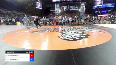 215 lbs Cons 32 #2 - Angel Cervantes, CA vs Owen Pummel, OH