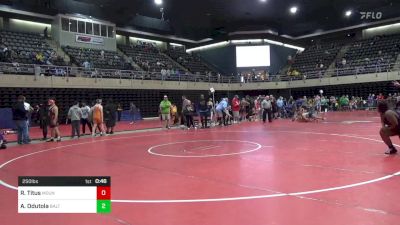 250 lbs Rr Rnd 3 - Rowan Titus, Mount Airy vs Azeezat Odutola, Baltimore