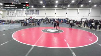 215 lbs Consi Of 8 #2 - Owen Holmes, Conard vs Ainsley Tulloch, Windsor