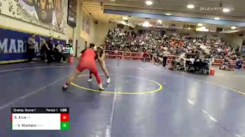 150 lbs Champ. Round 1 - Viviana Monteon, Warren vs Samantha Arce, Mater Dei