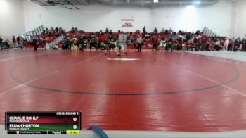 165 lbs Cons. Round 5 - Elijah Horton, Pueblo County vs Charlie Rohlf, Mountain Vista