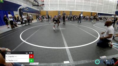 62 lbs Rr Rnd 1 - Clementina Zapata, OKC Saints Wrestling vs Amourah Taylor, Deer Creek Wrestling Club