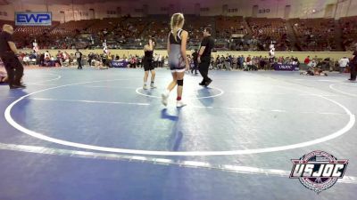 100 lbs Consi Of 8 #2 - Blake Storm, Blanchard Wrestling Club vs Madison Ryan, Raw Wrestling Club