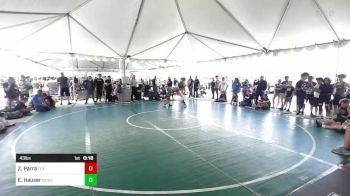 43 lbs Consolation - Zev Parra, TUF California Wr Ac vs Emma Hauser, NexGen RTC