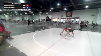 102 lbs Consi Of 4 - Phillip Coates, Nomad WC vs Andrew Garza, Madera WC