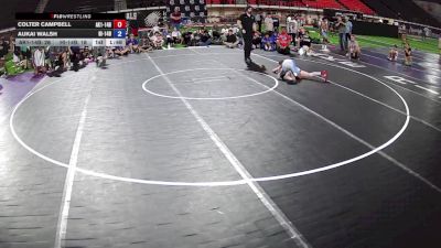 96 lbs Colter Campbell, Alaska 1 14U Boys vs Aukai Walsh, Hawaii 14U Boys