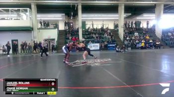 174 lbs Quarterfinal - Jahleel Rollins, Davenport vs Chase Morgan, West Liberty