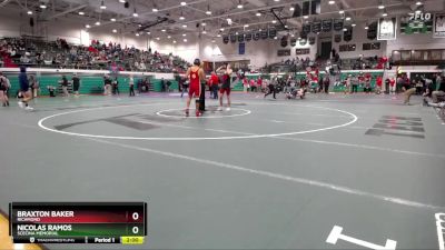 132 lbs Round 4 - Nicolas Ramos, Scecina Memorial vs Braxton Baker, Richmond