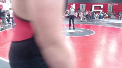 285 lbs Finals (2 Team) - Hyrum Mitton, Kimberly High School vs Adrian Juarez, Valley