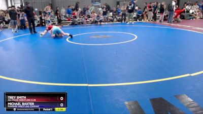 120 lbs Semifinal - Trey Smith, All-Phase Wrestling Club vs Michael Baxter, Punisher Wrestling Company