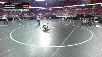 144 lbs Quarters - Aidan Peters, Seymour vs Logan Meyer, Osceola