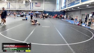 76 lbs Round 3 (4 Team) - Hudson Beach, Ragin Raisins Catawba vs Mason Pederson, U2 Uprising Blue