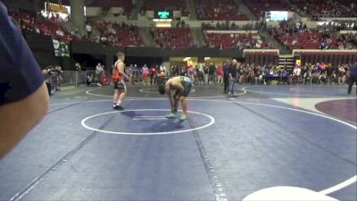 186 lbs Round 3 - Isaac Carlsen, Sidney Wrestling Club vs Ché Jones, Billings Wrestling Club