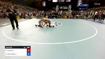 144 lbs Cons 64 #1 - Kingston Laurain, MI vs Aiden Hernandez, ID