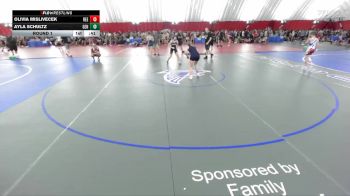 124-125 lbs Round 1 - Olivia Mislivecek, Reedsburg vs Ayla Schultz, Geneseo