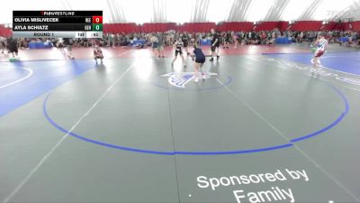 124-125 lbs Round 1 - Olivia Mislivecek, Reedsburg vs Ayla Schultz, Geneseo