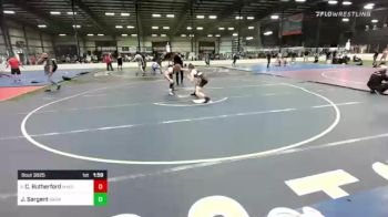 160 lbs Round Of 32 - Christian Rutherford, Mayo Quanchi Judo And Wrestling vs Jack Sargent, Smittys Barn