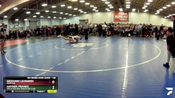 138 lbs Champ. Round 2 - Giovanni Leonardi, Hampton vs Hayden Franks, Willie Walters Wrestling Club