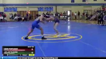 125 lbs Cons. Round 1 - John Fortugno, University Of Wisconsin-Whitewater vs Jaylan Claudio, Aurora Universtiy