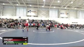 Round 1 - Kasen Hardy, Club Not Listed vs Jesse Fortino, BH-BL Youth Wrestling