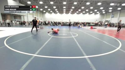 126 lbs Consi Of 32 #2 - Caleb Edwards, NC vs Luke Mealer, GA
