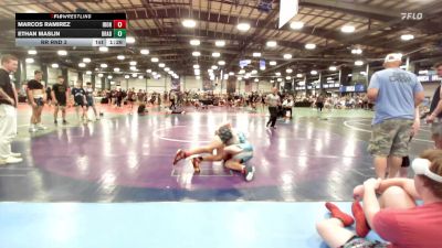126 lbs Rr Rnd 3 - Marcos Ramirez, Iron Faith Wrestling vs Ethan Maslin, Brady Strong