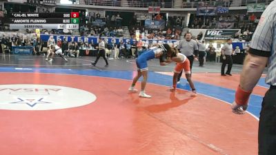 6A 120 lbs Semifinal - Cal-el White, Saraland vs Amonte Fleming, Mortimer Jordan HS
