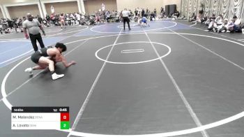 144 lbs Consi Of 16 #1 - Moises Melendez, Bonanza HS vs Alexander Lovato, Dominator Wrestling