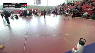 106 lbs Cons. Round 3 - Evan Martinez, Clint Horizon vs Xavier Del Valle, El Paso Ysleta