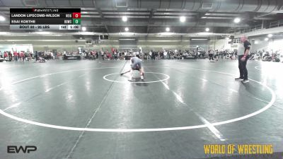 95 lbs Round Of 16 - Landon Lipscomb-Wilson, Neighborhood Wrestling Club vs Esai Koethe, Big Game Wrestling Club