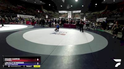 108 lbs Cons. Round 3 - Isaac Gonzales, Madera Wrestling Club vs Jacob Cuevas, Marvel Wrestling Academy