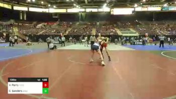 138 lbs Semifinal - Vincent Parry, Ford Dyansty WC vs Cooper Sanders, Sanderson Wrestling Academy