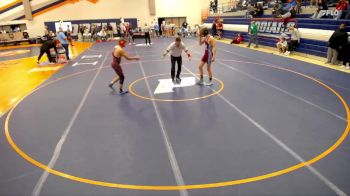 150 lbs Quarterfinal - Mason Bulger, Kankakee (Sr.) vs Noah Davis, Pontiac
