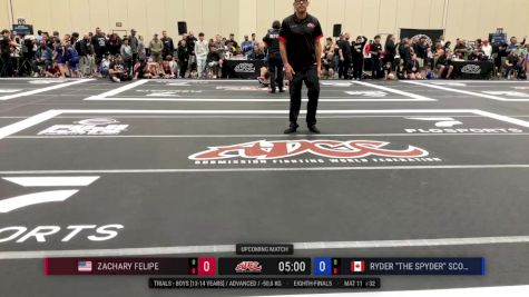 Zachary Felipe vs Ryder "The Spyder" Scorgie 2025 ADCC Orlando Open/Youth Trials